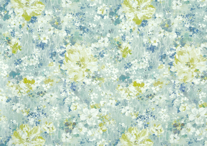 Giverny, Lagoon - Fabric Only - Image 3